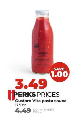 Gustare Vita pasta sauce