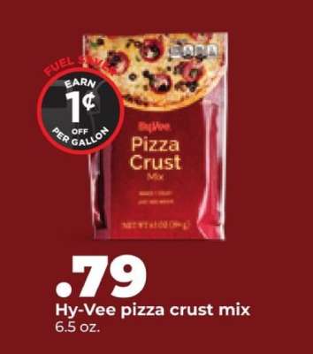 Hy-Vee pizza crust mix