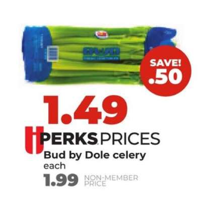 Bud by Dole celery