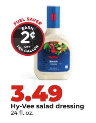 Hy-Vee salad dressing