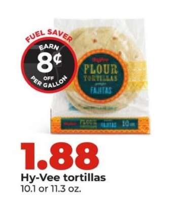 Hy-Vee Tortillas