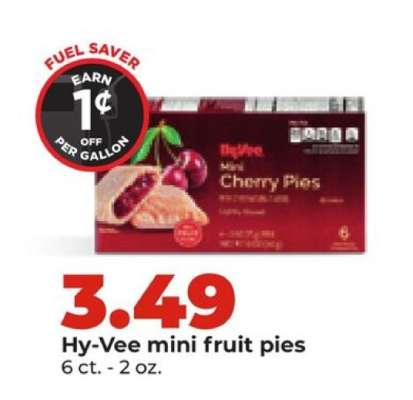 Hy-Vee mini fruit pies