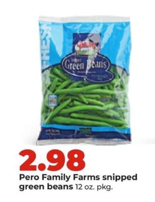 Pero Family Farms Snipped Green Beans*