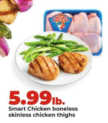 Smart Chicken boneless skinless chicken thighs