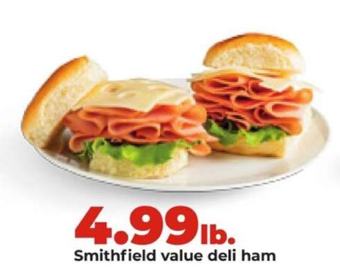 Smithfield value deli ham