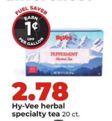 Hy-Vee herbal specialty tea