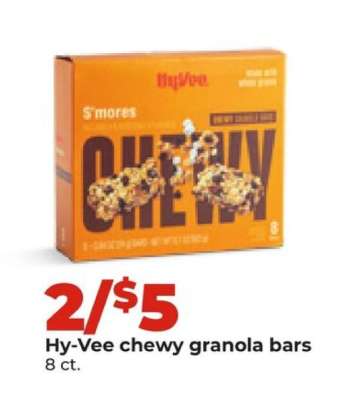 Hy-Vee Chewy Granola Bars