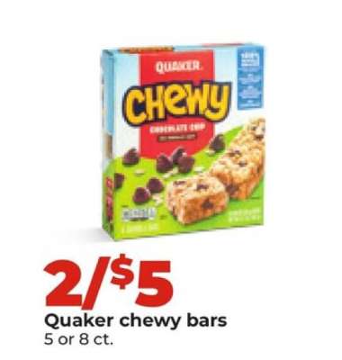 Quaker Chewy Bars