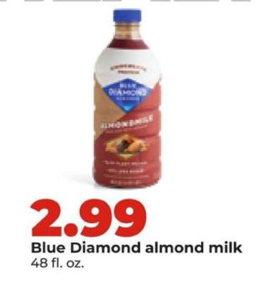 Blue Diamond almond milk