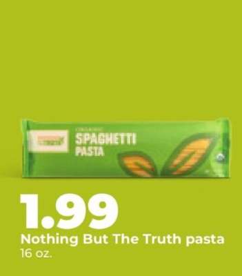 Nothing But The Truth pasta