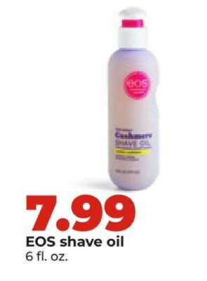 EOS shave oil