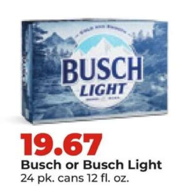 Busch or Busch Light