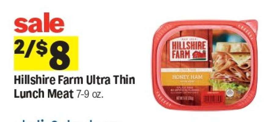 Hillshire Farm Ultra Thin Lunch Meat