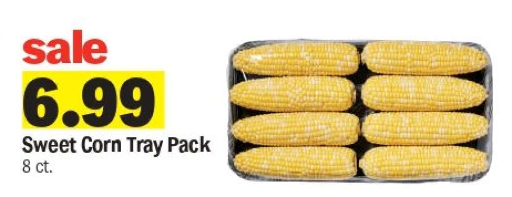 Sweet Corn Tray Pack