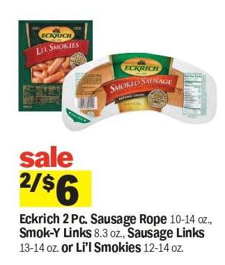 Eckrich Sausages