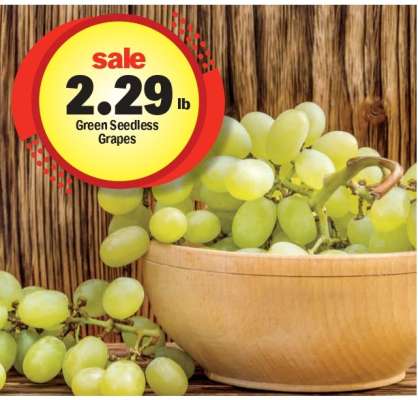 Green Seedless Grapes