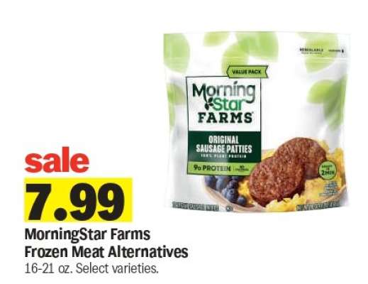 MorningStar Farms Frozen Meat Alternatives