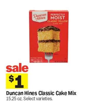 Duncan Hines Classic Cake Mix