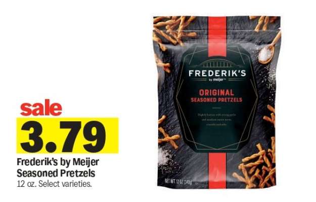 Frederik's by Meijer Seasoned Pretzels*