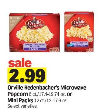 Orville Redenbacher's Microwave Popcorn