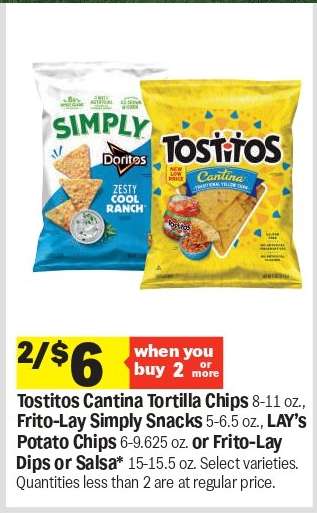 TOSTITOS CANTINA TORTILLA CHIPS