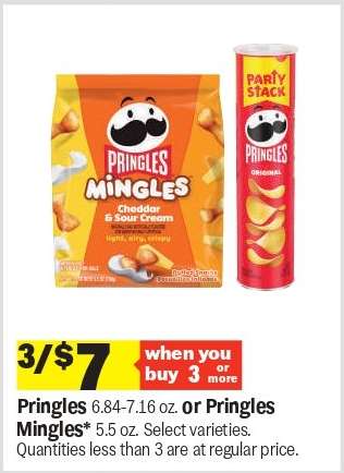 Pringles or Pringles Mingles