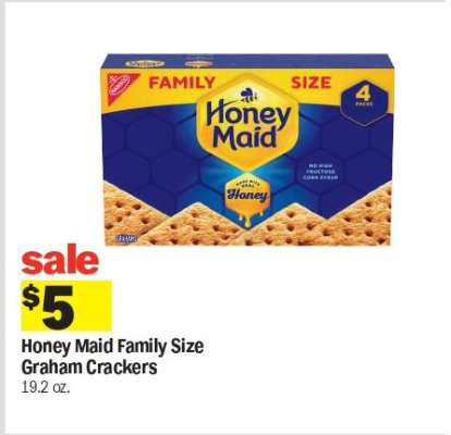Honey Maid Family Size Graham Crackers