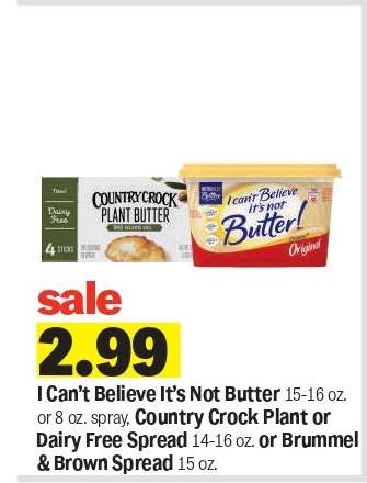 I Can't Believe It's Not Butter!