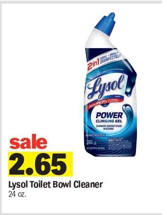 Lysol Toilet Bowl Cleaner