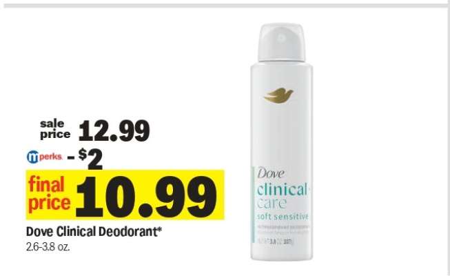 Dove Clinical Deodorant