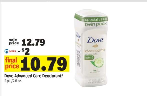 Dove Advanced Care Deodorant