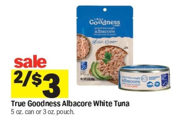 True Goodness Albacore White Tuna