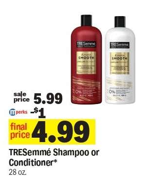 Tresemme Shampoo or Conditioner