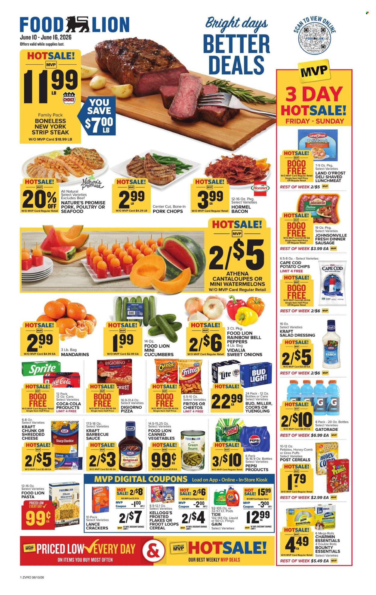 Food Lion ad - 06/10/2026 - 06/16/2026. Page 1