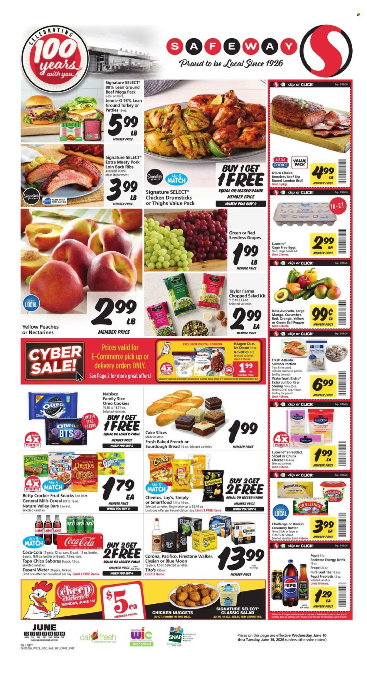 Safeway ad - 06/10/2026 - 06/16/2026. Page 1