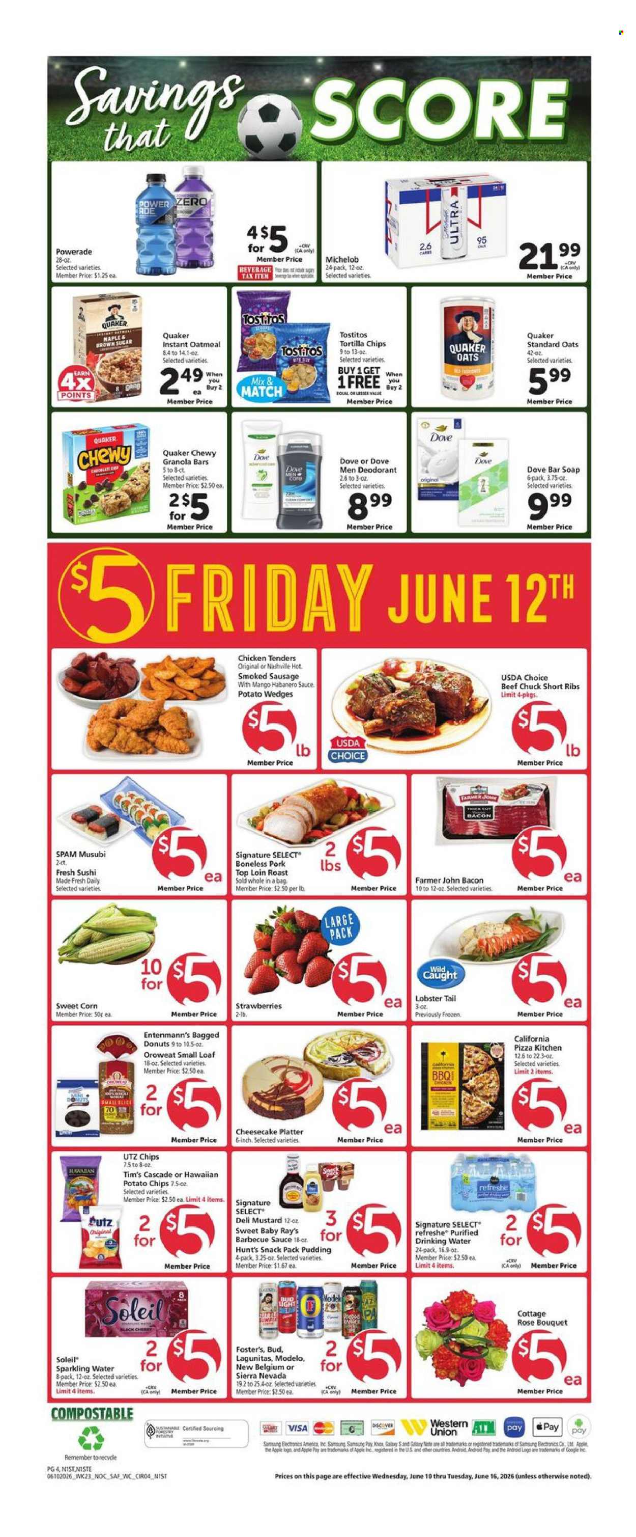 Safeway ad - 06/10/2026 - 06/16/2026. Page 4