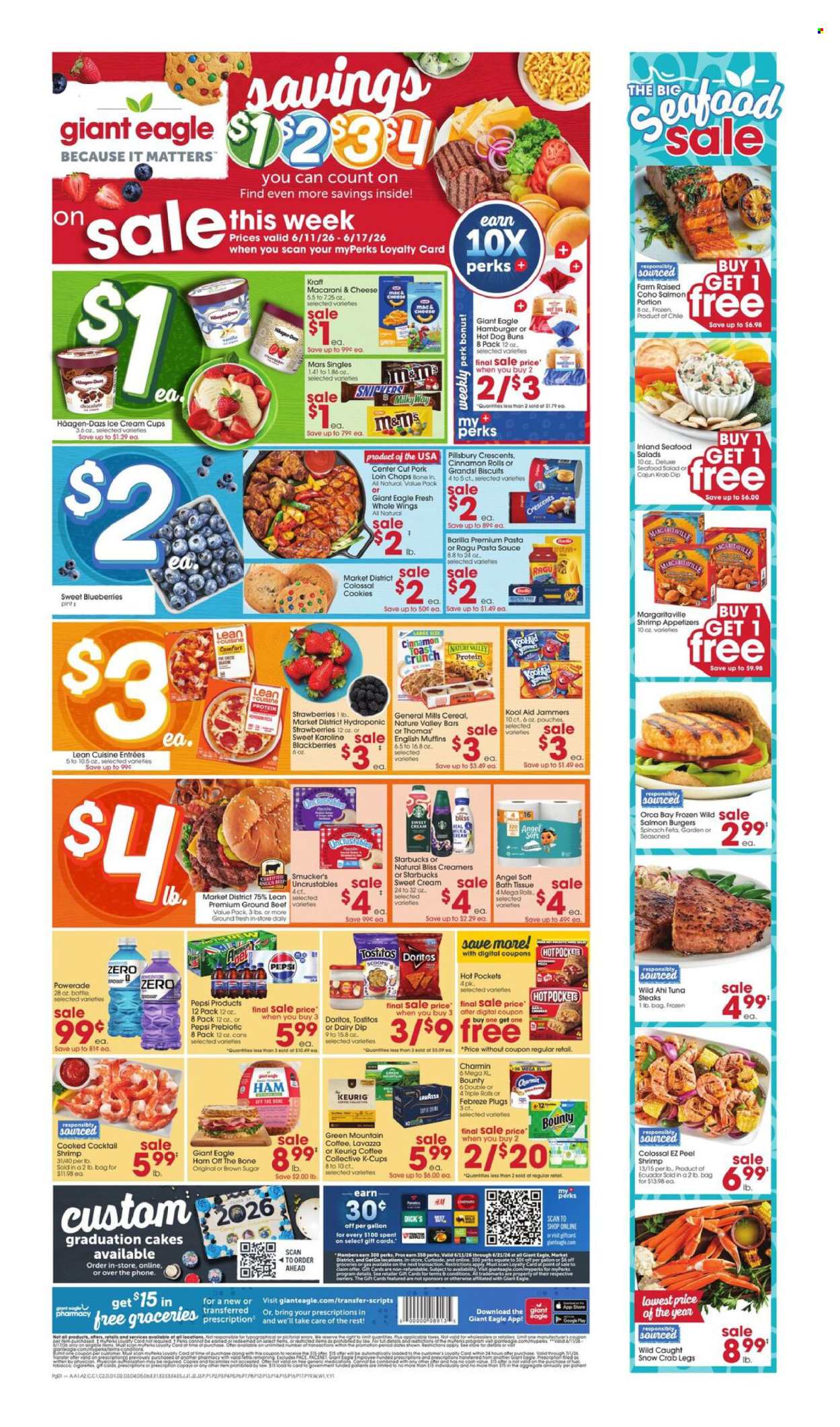Giant Eagle ad - 06/11/2026 - 06/17/2026. Page 1