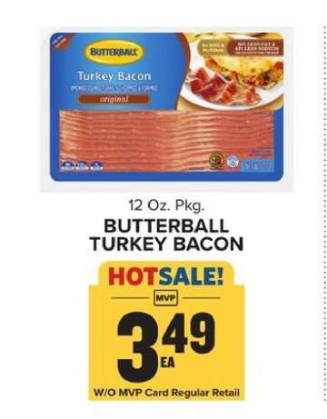 Butterball Turkey Bacon