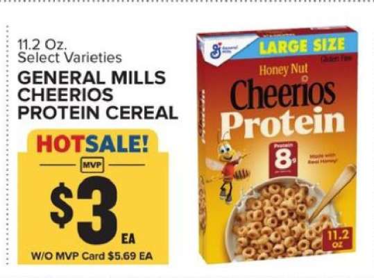 General Mills Cheerios Protein Cereal