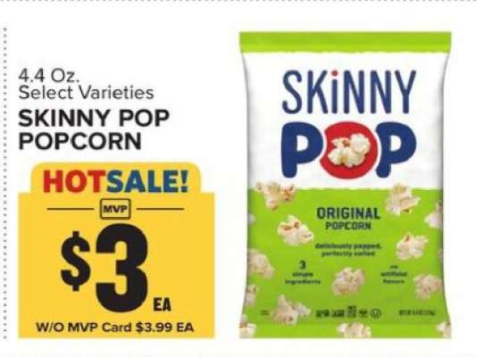 Skinny Pop Popcorn