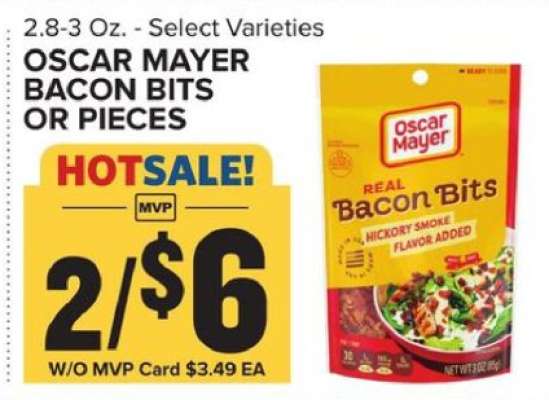 OSCAR MAYER BACON BITS OR PIECES