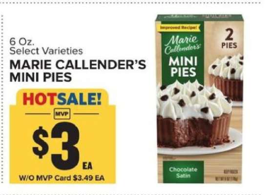 Marie Callender's Mini Pies*