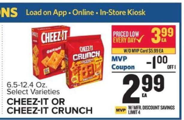 CHEEZ-IT OR CHEEZ-IT CRUNCH
