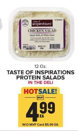 TASTE OF INSPIRATIONS PROTEIN SALADS