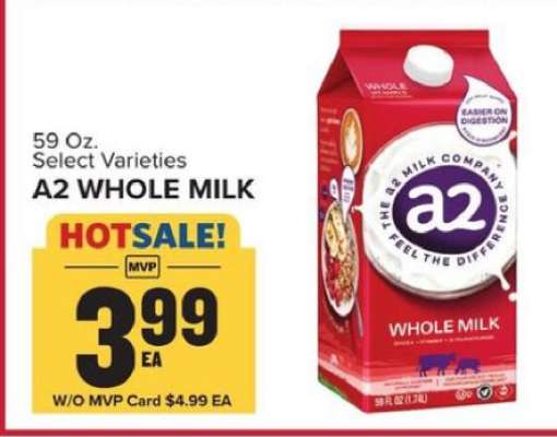 A2 Whole Milk