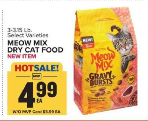 Meow Mix Dry Cat Food*