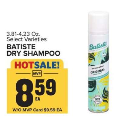Batiste Dry Shampoo*