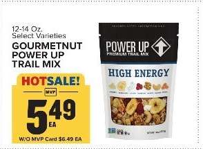 GOURMETNUT POWER UP TRAIL MIX