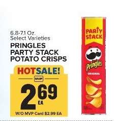 Pringles Party Stack Potato Crisps