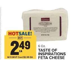 TASTE OF INSPIRATIONS FETA CHEESE